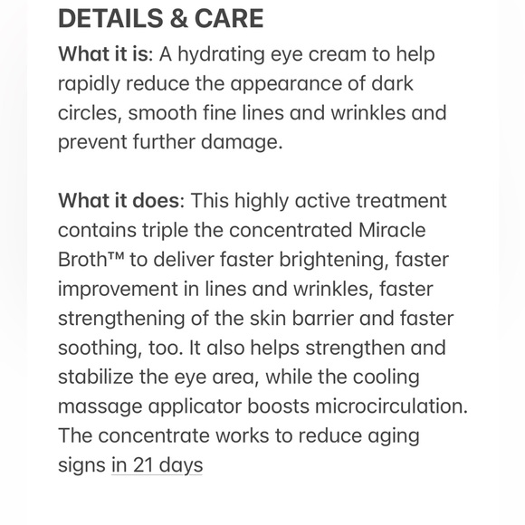 LA MER The Eye Concentrate, NWT travel size - Picture 4 of 4